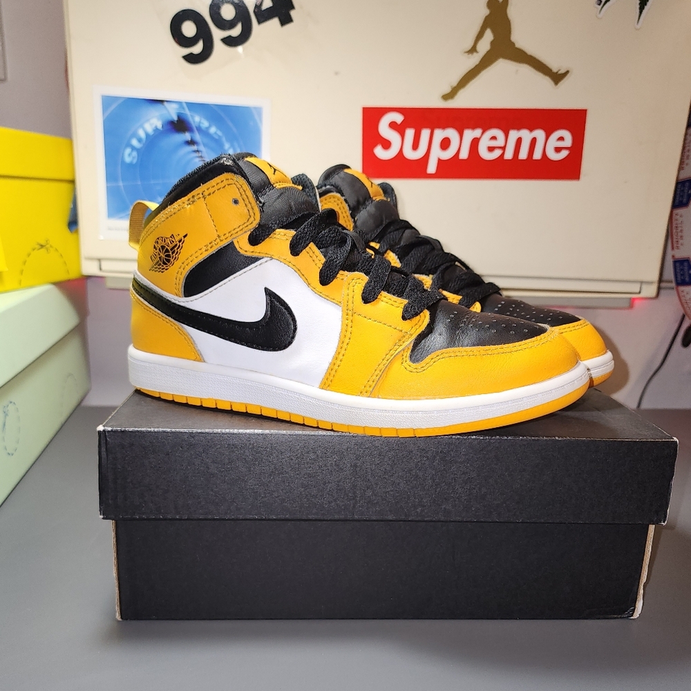 Jordan 1 mid ps "taxi" 2.5y